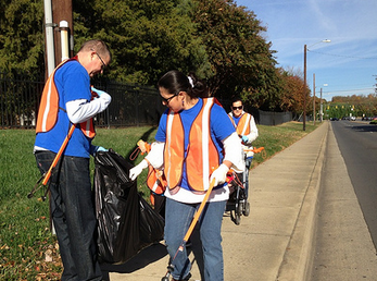 Second Cleanup Activity at Adopted Highway in Charlotte