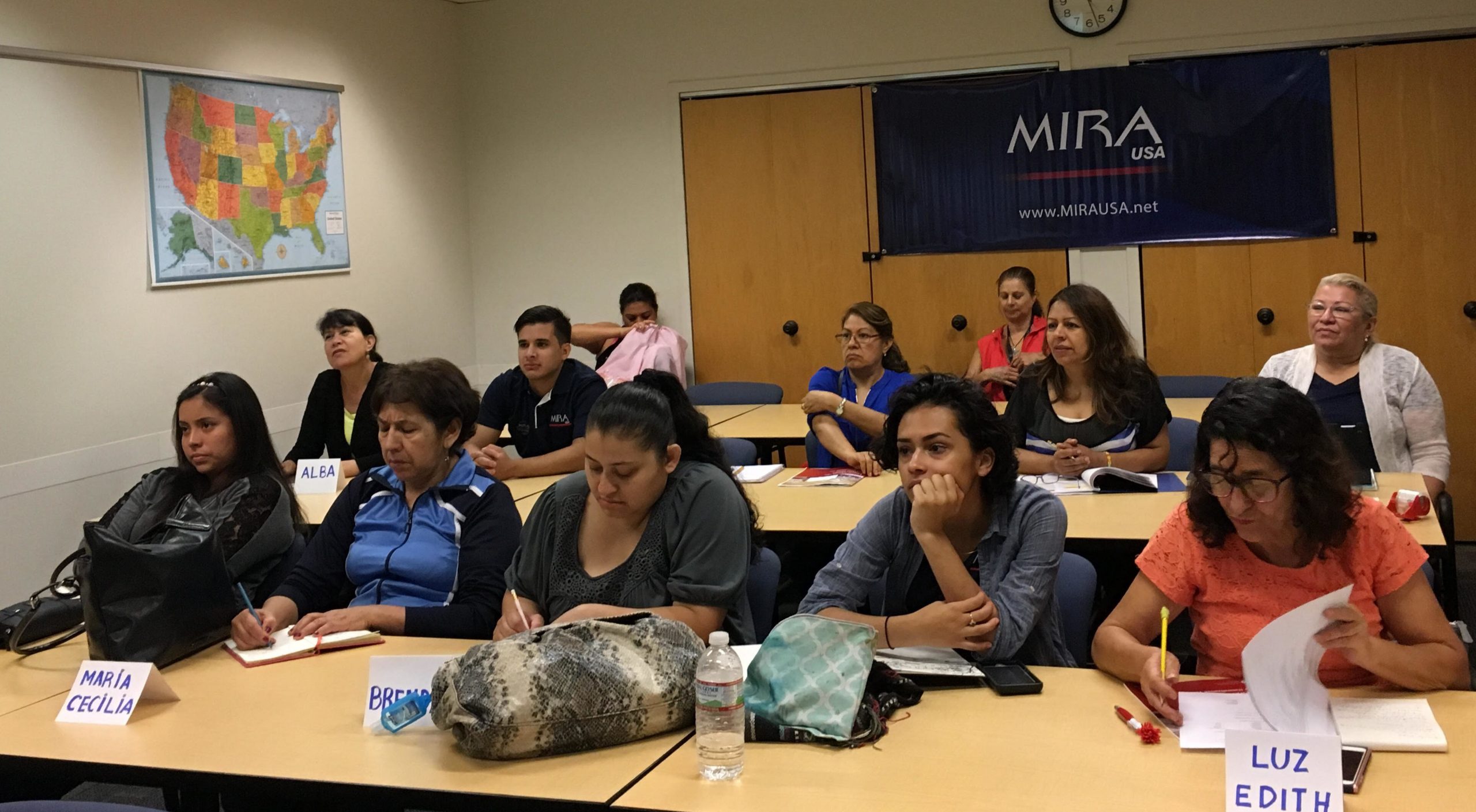 MIRA USA llevó a cabo el quinto taller sobre educación cívica en Atlanta, GA
