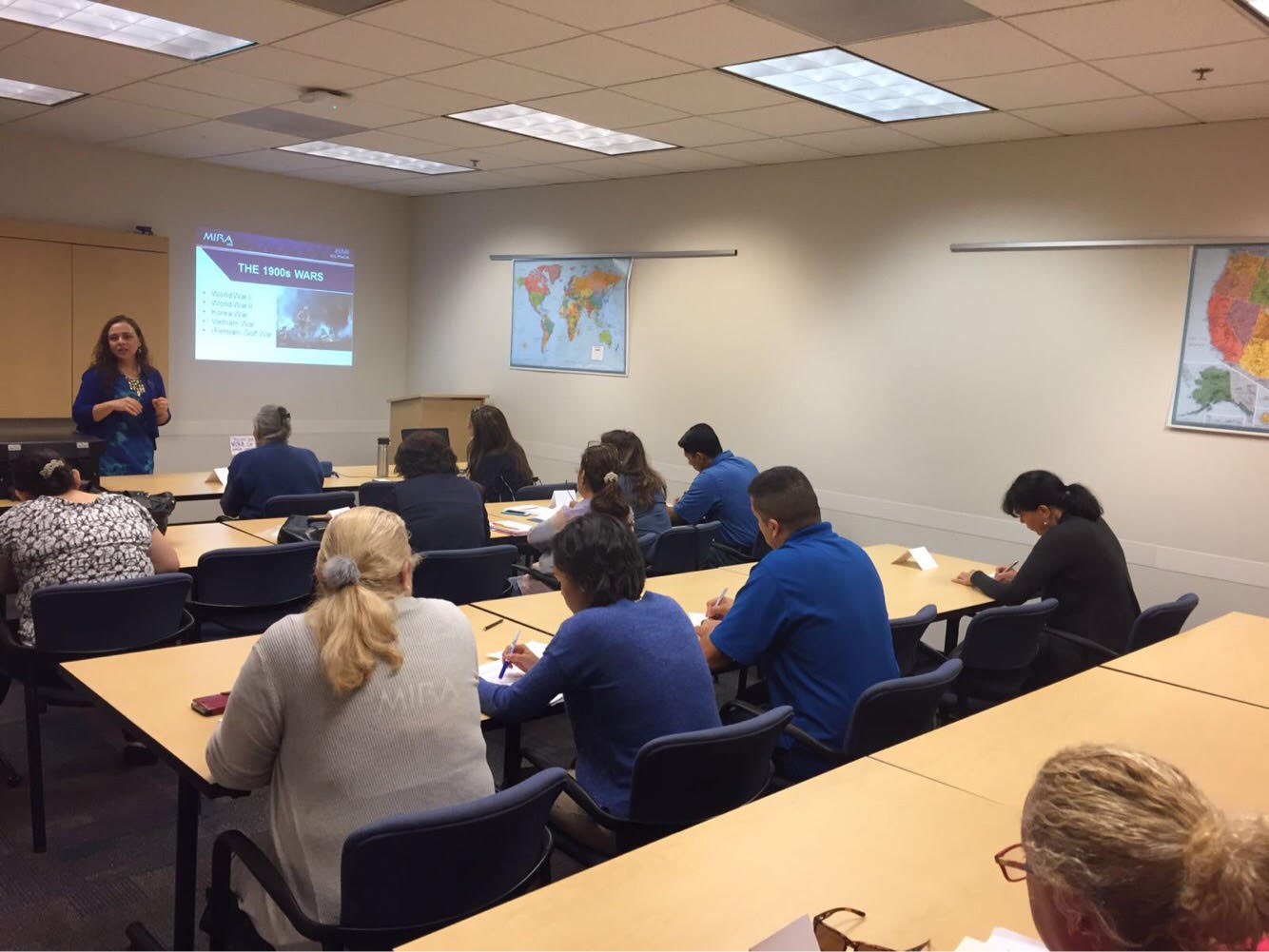 MIRA USA realizó el sexto y último taller sobre educación cívica en Atlanta, GA