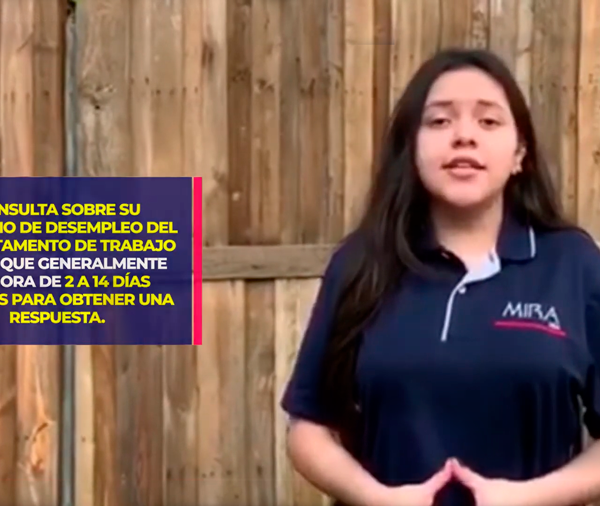 MIRA USA INFORMA: Consulta sobre su reclamo de desempleo del Departamento de Trabajo de NJ