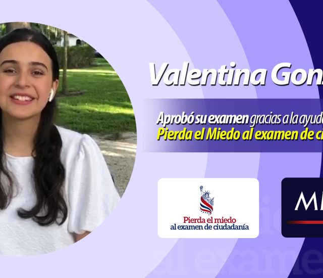 Valentina obtuvo su ciudadanía estadounidense, conoce su historia con MIRA USA