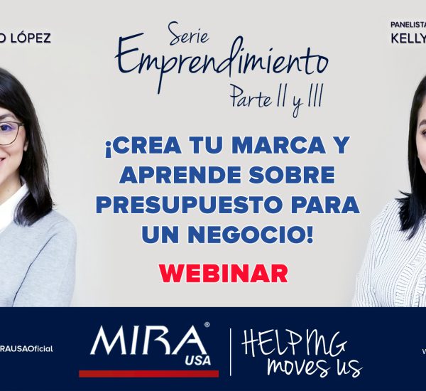 Webinar: ¡Crea tu marca y aprende sobre presupuesto para un negocio! #AyudarNosMueve