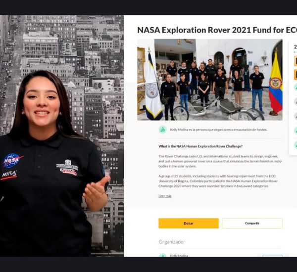 Recaudación de fondos para proyecto: NASA Human Exploration Rover Challenge 2021, Universidad ECCI