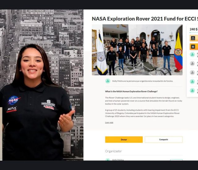 Recaudación de fondos para proyecto: NASA Human Exploration Rover Challenge 2021, Universidad ECCI