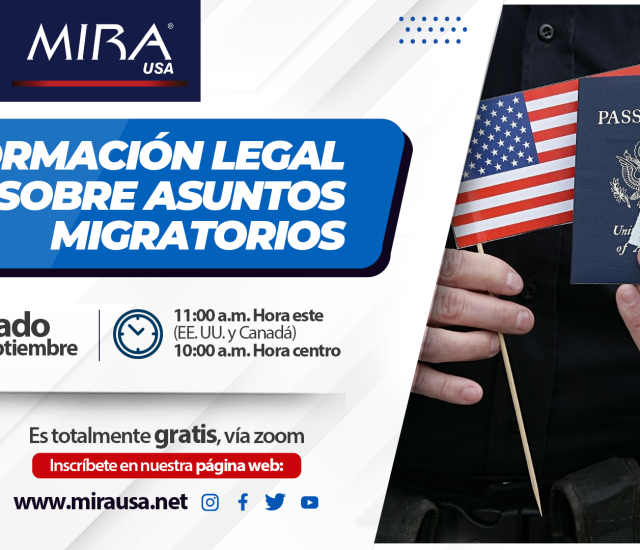 Webinar: Información legal sobre asuntos migratorios