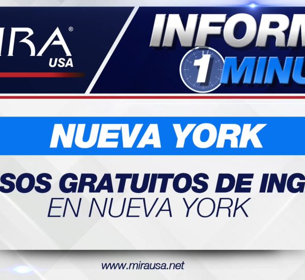 MIRA USA Informa | Cursos gratuitos de inglés en New York