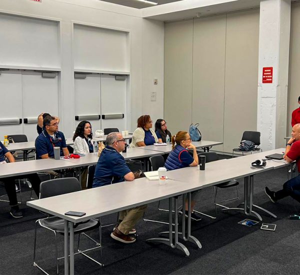 Planeación de actividades con la Cruz Roja Americana en New York